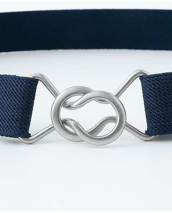 Babyhug Solid Color Belt - Navy Blue