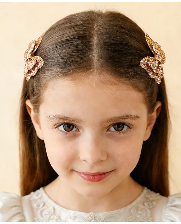 Babyhug Free Size Bow & Butterfly Clips Pack of 6 - Multicolor