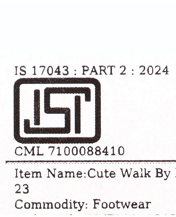 Cute Walk by Babyhug Velcro Closure Casual Shoes With Floral Print & Applique - Blue