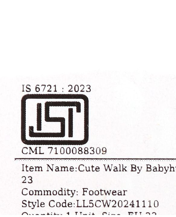 Cute Walk by Babyhug Velcro Closure Casual Shoes With Unicorn Print - Purple