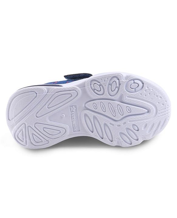 Cute Walk by Babyhug Sneaker Shoes With Velcro Closure & Astronaut Applique - Blue