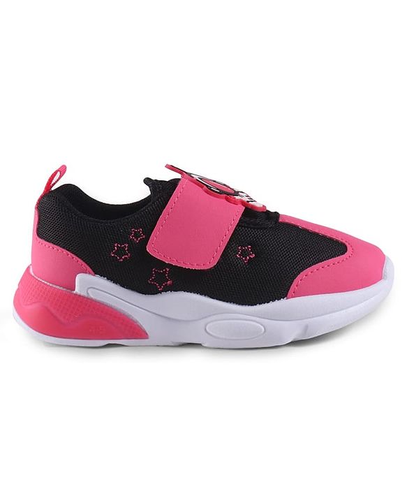 Cute Walk by Babyhug Sneaker Shoes With Velcro Closure & Astronaut Applique - Blue