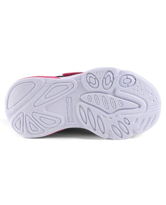 Cute Walk by Babyhug Sneaker Shoes With Velcro Closure & Astronaut Applique - Blue