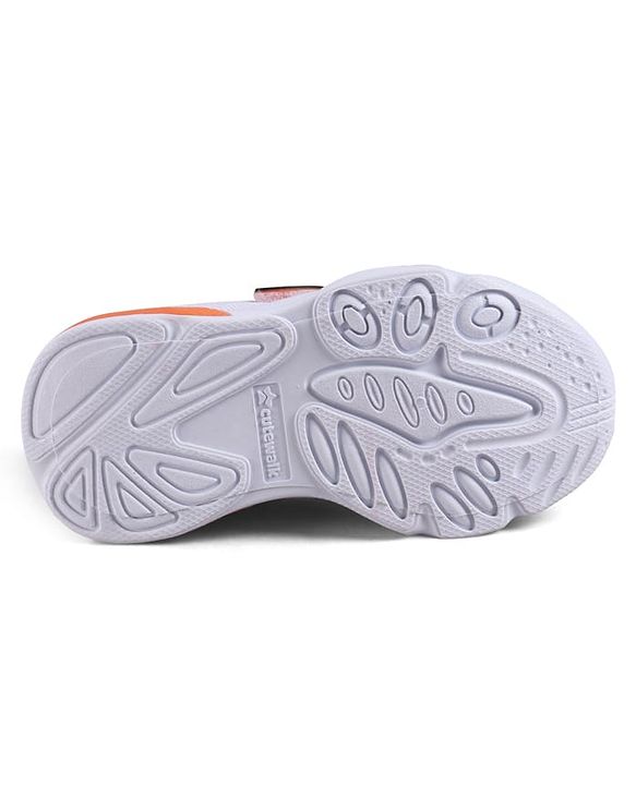 Cute Walk by Babyhug Velcro Closure Sneaker with Fish Applique - Blue