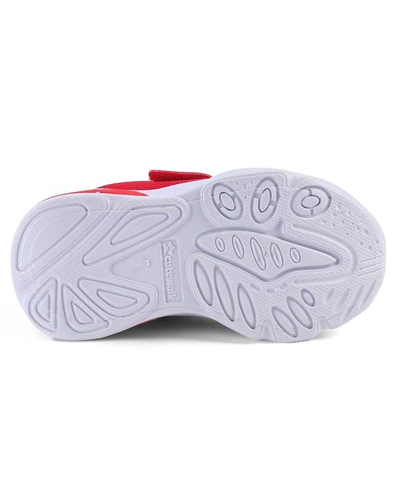 Cute Walk by Babyhug Velcro Closure Sneaker with Dino Applique - Red