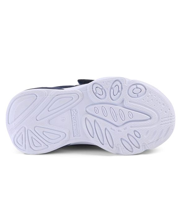 Cute Walk by Babyhug Velcro Closure Sneaker with Dino Applique - Red