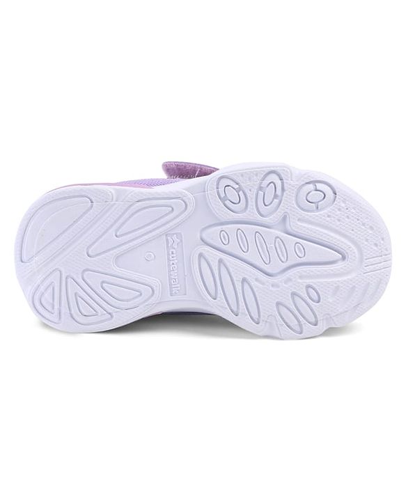 Cute Walk by Babyhug Velcro Closure Sneaker with Dino Applique - Red