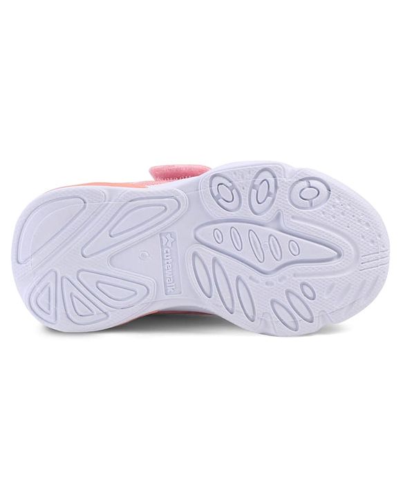 Cute Walk by Babyhug Velcro Closure Sneakers with Star Applique - Purple