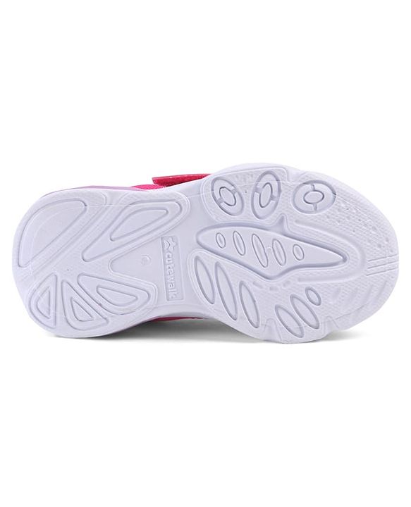 Cute Walk by Babyhug Velcro Closure Sneakers with Star Applique - Purple