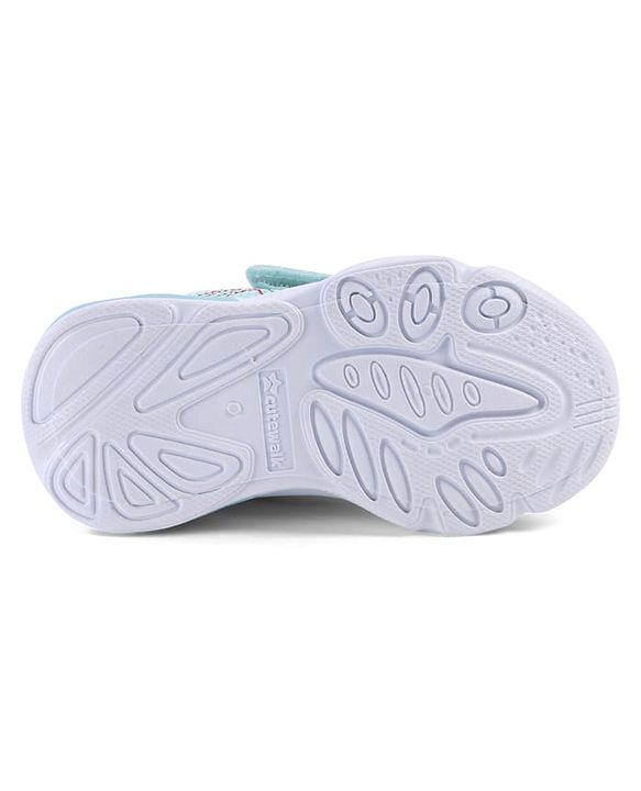 Cute Walk by Babyhug Velcro Closure Sneakers with Unicorn Applique - Mint
