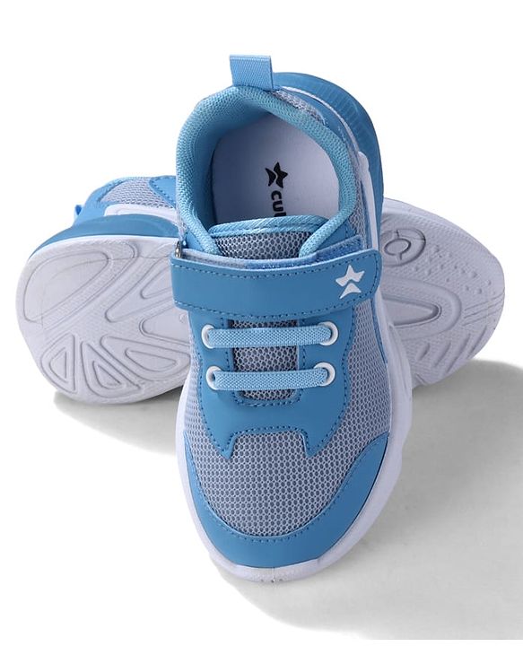 Cute Walk by Babyhug Sneaker Shoes With Velcro Closure - Grey