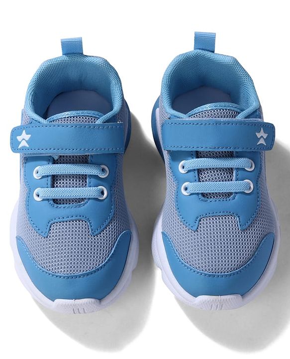 Cute Walk by Babyhug Sneaker Shoes With Velcro Closure - Grey