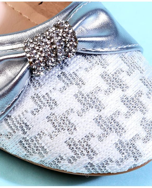 Cute Walk by Babyhug Ballerina With Bow Applique - Pink