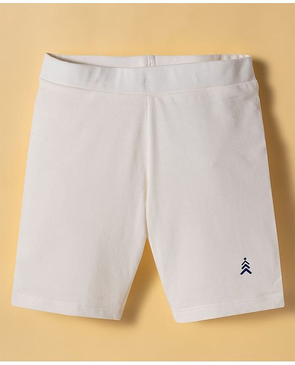 Pine Kids Cotton Lycra Knit Above Knee Length Solid Colour Shorts Pack Of 3 - Colour May Vary