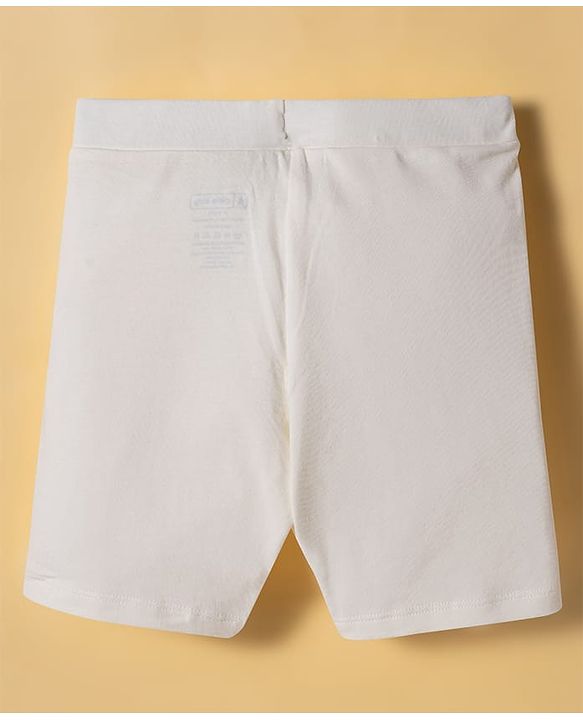 Pine Kids Cotton Lycra Knit Above Knee Length Solid Colour Shorts Pack Of 3 - Colour May Vary