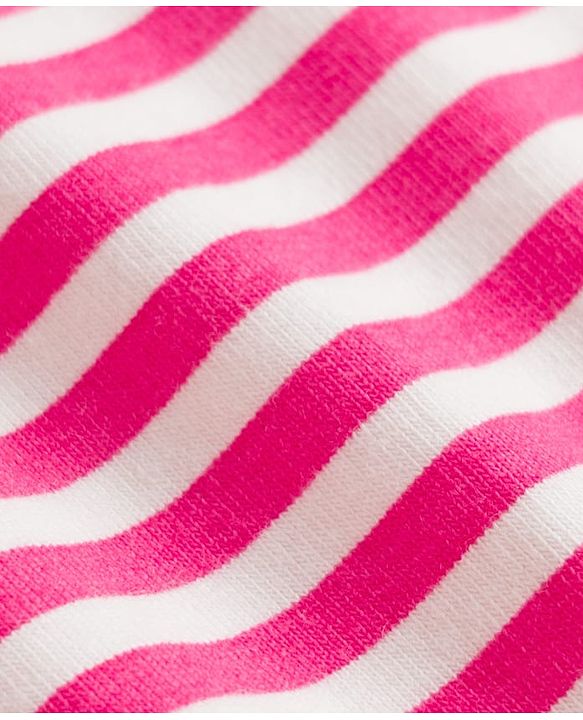 Pine Kids Cotton Knit Star Printed & Striped Panties Pack Of 3 - Multicolour