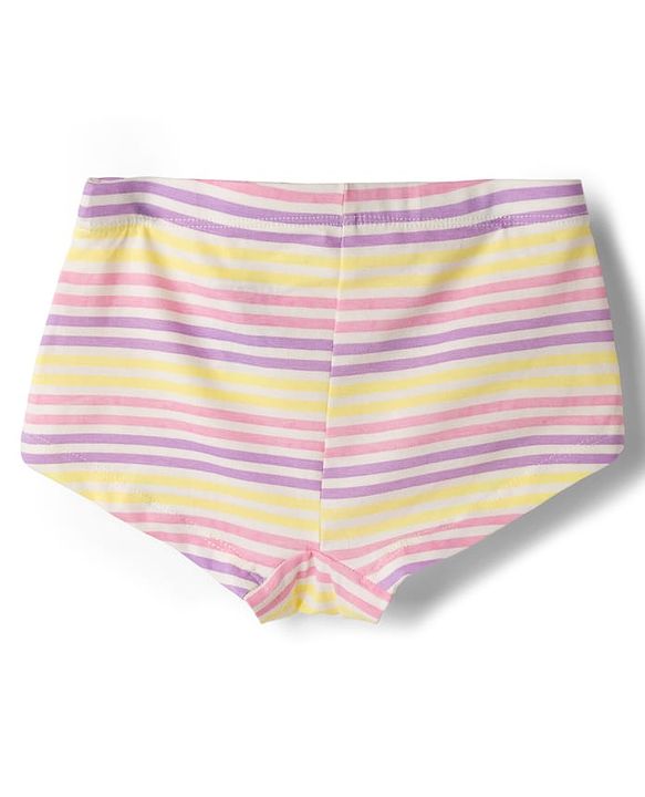 Pine Kids Cotton Elastane Knit Hipster With Polka Dot Print Pack Of 3 ( Colour May Vary)