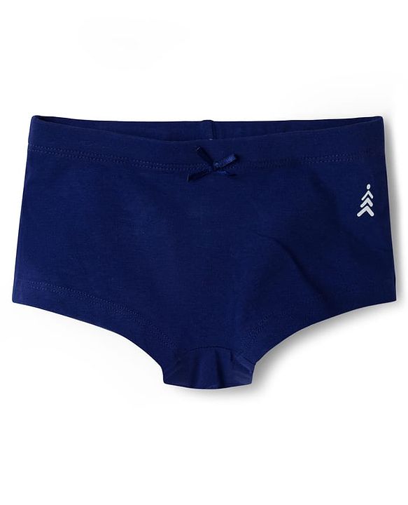 Pine Kids Cotton Elastane Knit Solid Colour Panties (Colour May Vary)