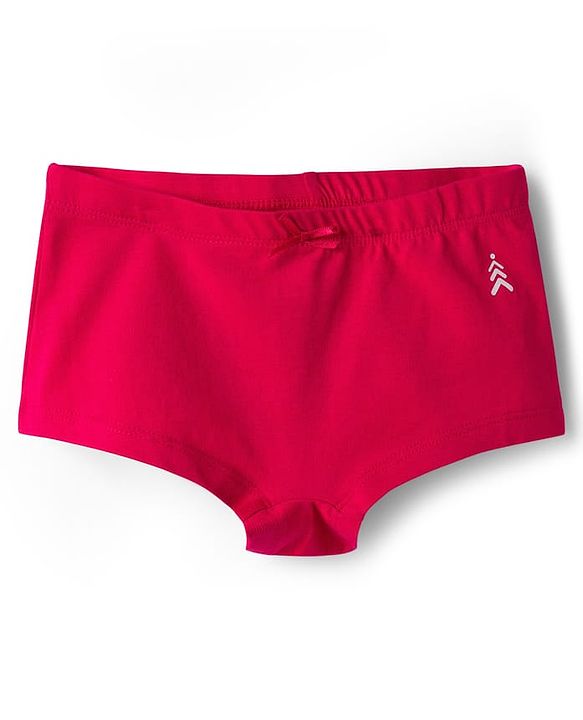Pine Kids Cotton Elastane Knit Solid Colour Panties (Colour May Vary)