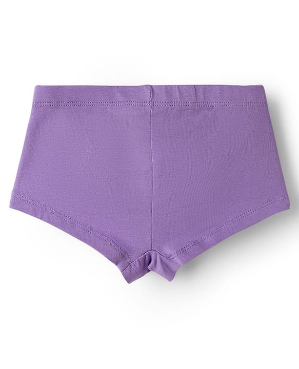 Pine Kids Cotton Elastane Knit Solid Colour Hispter Pack Of 3 (Colour May Vary)