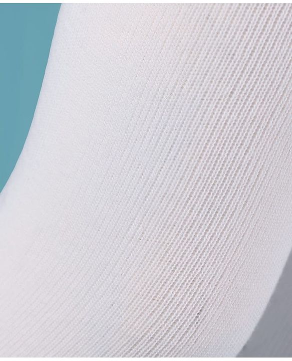 Cute Walk by Babyhug Cotton Knit Full Length Antibacterial Wash Tights - White