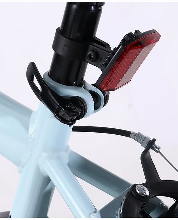 Babyhug Cruise Bicycle for Kids Cycle for 3 to 7Years Boys & Girls 16T Inches- Blue|90% Pre-Installed|Sturdy Frame| Removable Training Wheels|Durable Brake|Rubber Tyres|Height Adjustable Seat & Handle