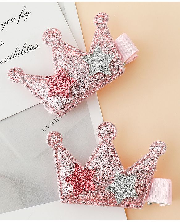 Babyhug Hair Pins And Clips - Light Pink