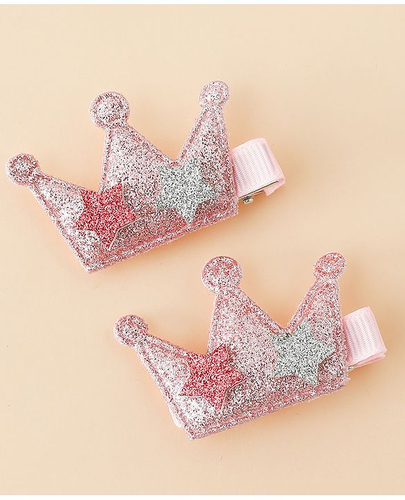 Babyhug Hair Pins And Clips - Light Pink