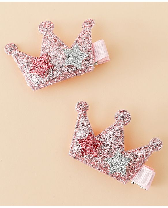 Babyhug Hair Pins And Clips - Light Pink