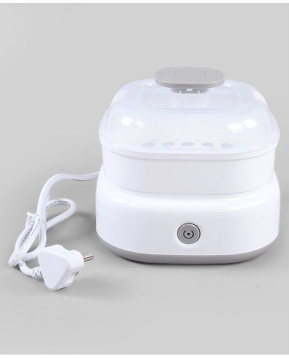 Babyhug SteamPro Electric Sterilizer | Fits 5 Bottles | Fast & Hygienic Sterilization for Baby Essentials