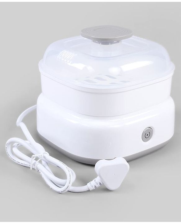 Babyhug SteamPro Electric Sterilizer | Fits 5 Bottles | Fast & Hygienic Sterilization for Baby Essentials