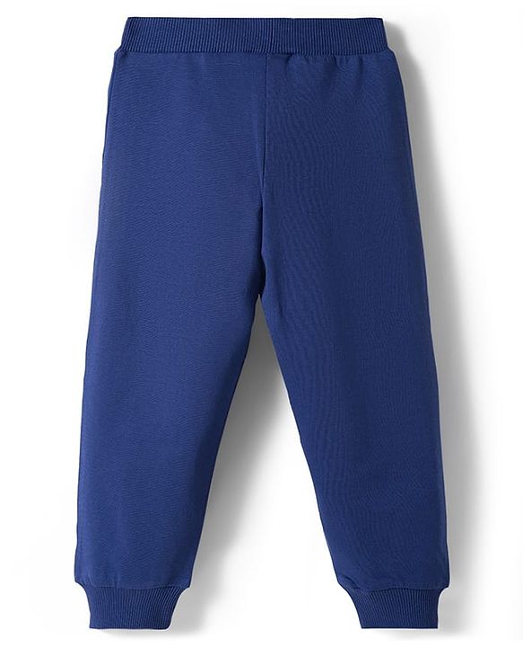Babyhug Cotton Knit Full Length Lounge Pants with Text Print Pack of 3 - Multicolor