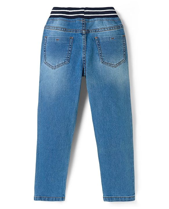 Pine Kids Denim Woven Full Length Jeans - Blue