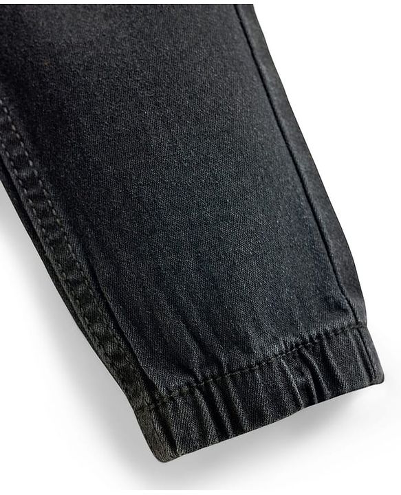 Pine Kids Denim Woven Full Length Jeans - Black
