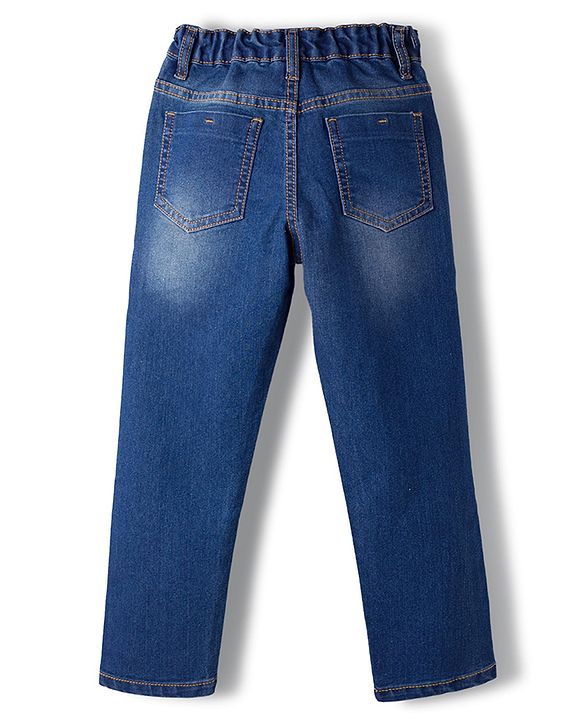 Pine Kids Denim Woven Full Length Jeans - Blue