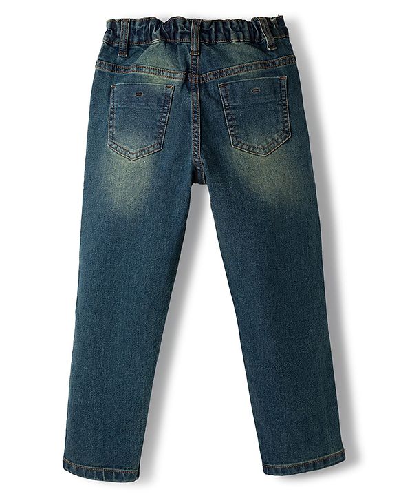 Pine Kids Denim Woven Full Length Jeans - Blue