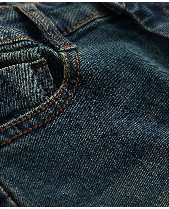 Pine Kids Denim Woven Full Length Jeans - Blue