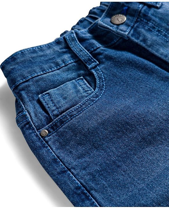 Pine Kids Denim Woven Full Length Jeans - Blue