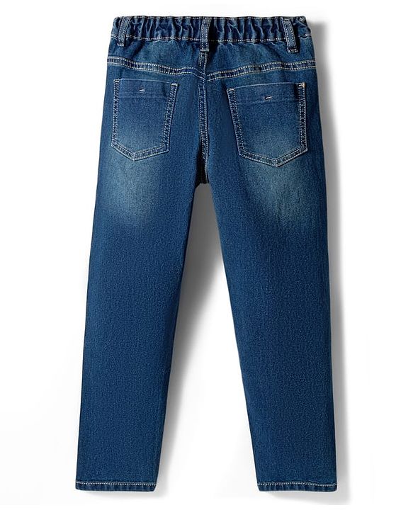Pine Kids Denim Woven Full Length Jeans - Blue