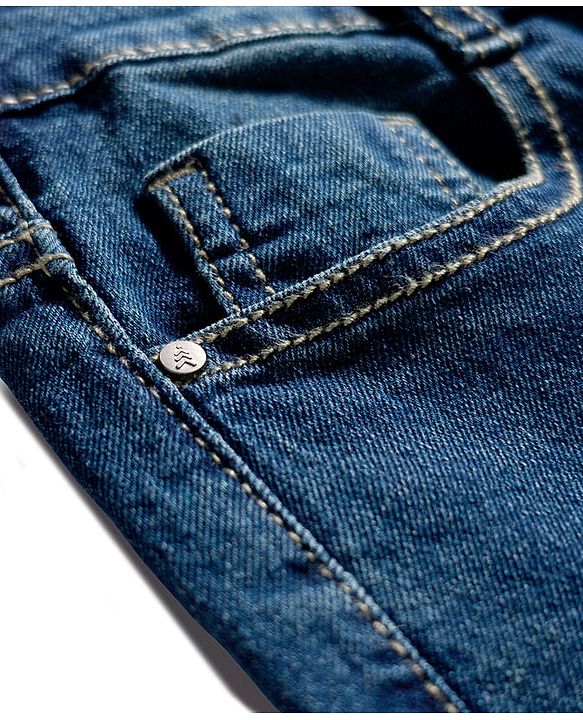 Pine Kids Denim Woven Full Length Jeans - Blue