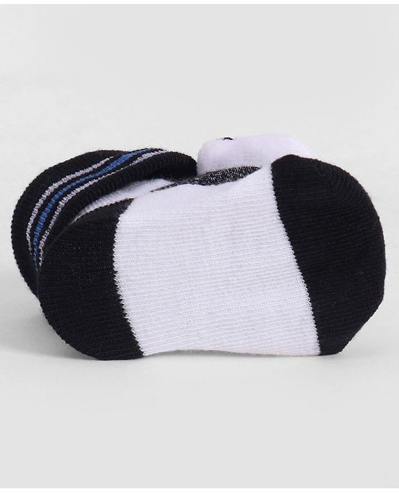 Cute Walk by Babyhug Socks With Animal Applique - Navy Blue