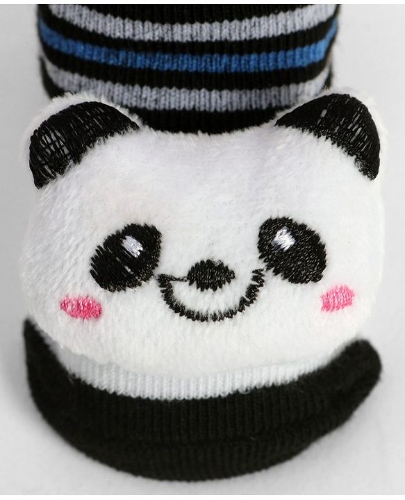 Cute Walk by Babyhug Socks With Animal Applique - Navy Blue