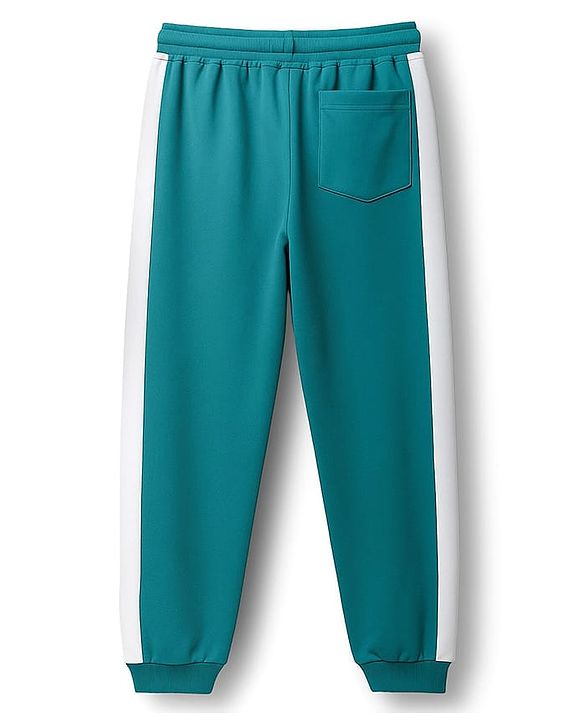 Pine Kids Marvel Terry Knit Drop Shoulder Full Raglan Sleeves Oversized Polo T-Shirt & Lounge Pant Set with Avengers Graphic - Teal Blue