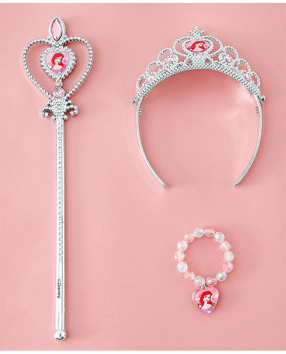 Babyhug Disney Free Size Hair Accessories Combo Sets - Pink