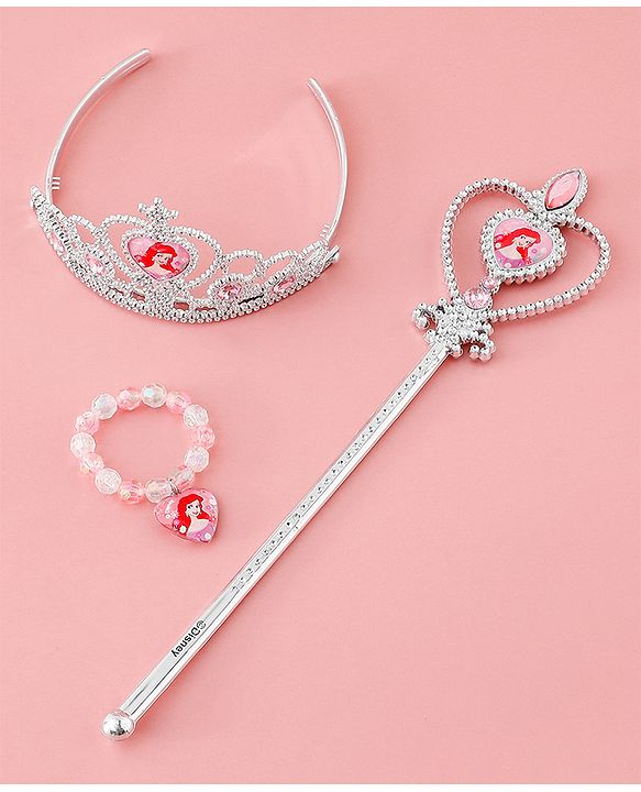 Babyhug Disney Free Size Hair Accessories Combo Sets - Pink