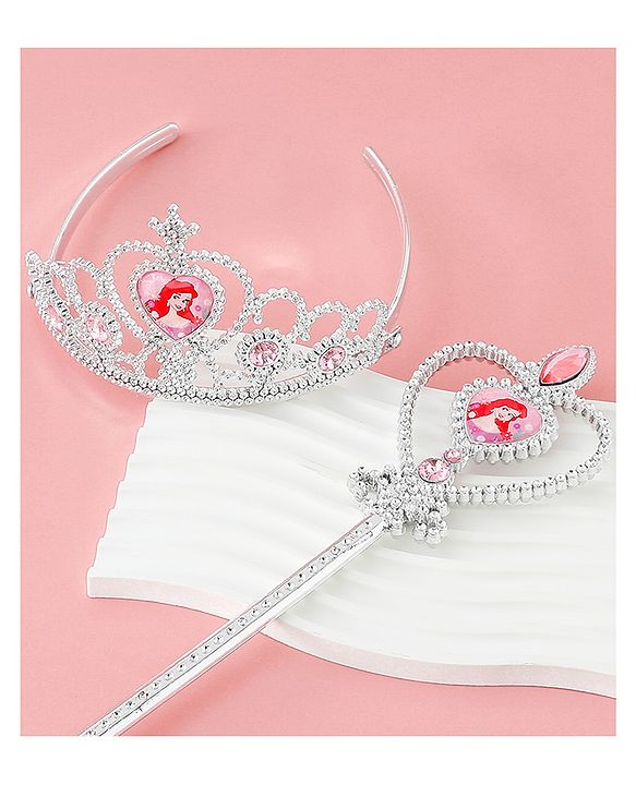 Babyhug Disney Free Size Hair Accessories Combo Sets - Pink