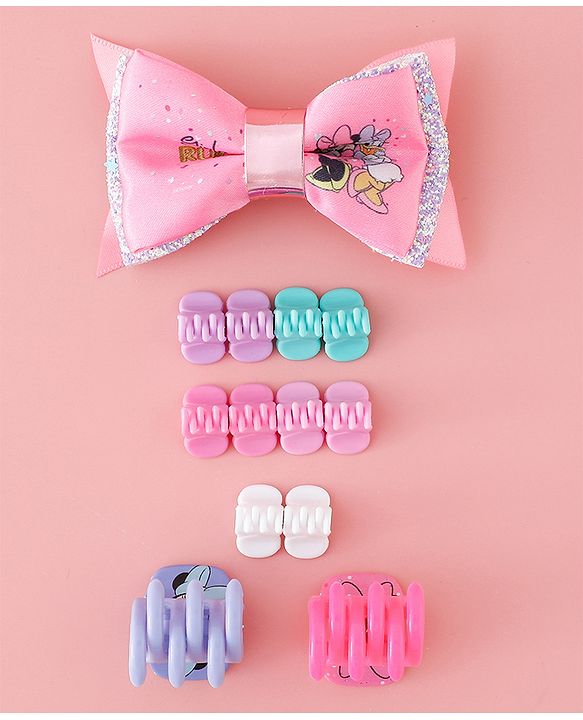 Babyhug Disney Free Size Hair Accessories Combo Sets - Multicolor