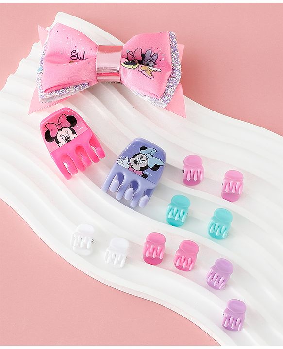 Babyhug Disney Free Size Hair Accessories Combo Sets - Multicolor