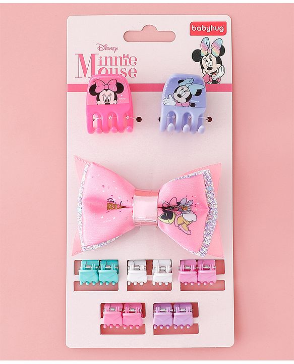 Babyhug Disney Free Size Hair Accessories Combo Sets - Multicolor