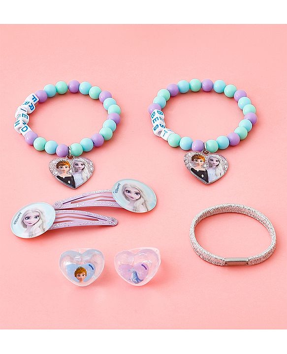 Babyhug Disney Free Size Hair Accessories Combo Sets - Multicolor